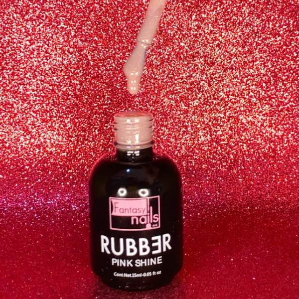 Rubber Color Pink Shine – Fantasy Nails