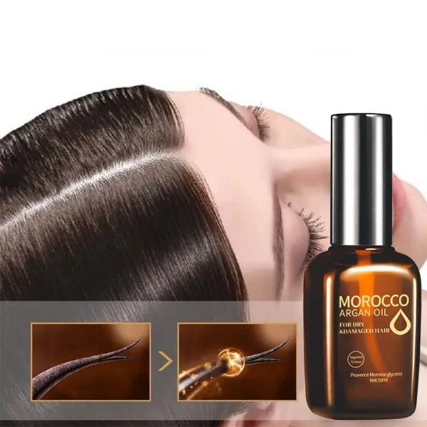 Aceite de Argán Morocco 50 ml para Cabello Seco y Maltratado