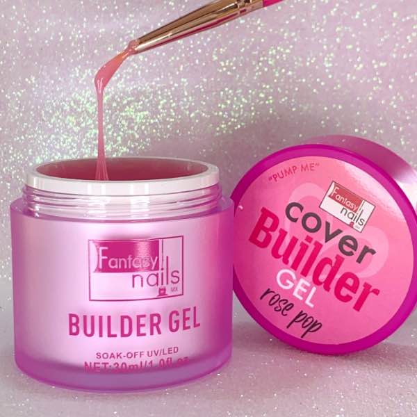 Cover Builder Gel Rose Pop – Fantasy Nails
