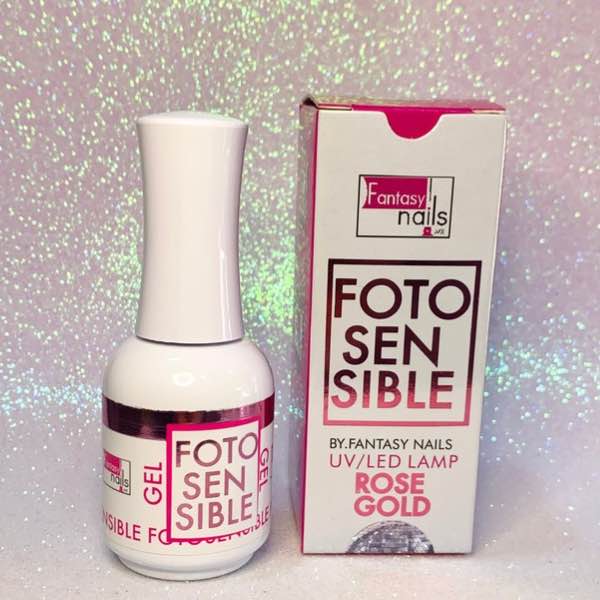 Gel Fotosensible Rose Gold – Fantasy Nails