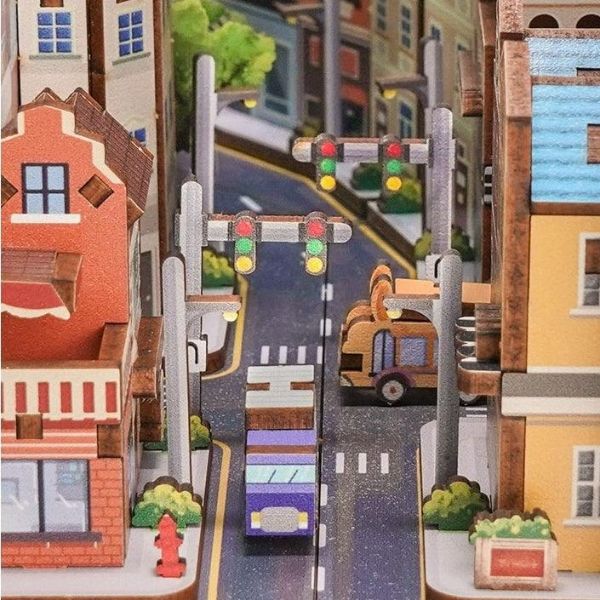 Miniatura 3D UP Casa con Globos – Kit DIY para Armar