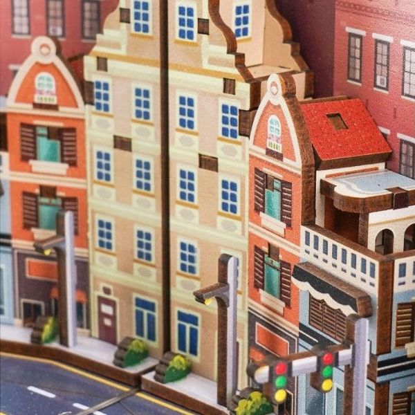 Miniatura 3D UP Casa con Globos – Kit DIY para Armar