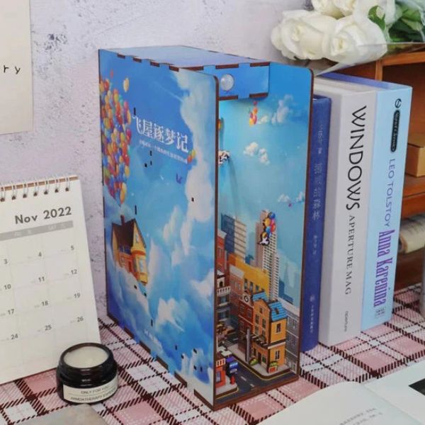 Miniatura 3D UP Casa con Globos – Kit DIY para Armar