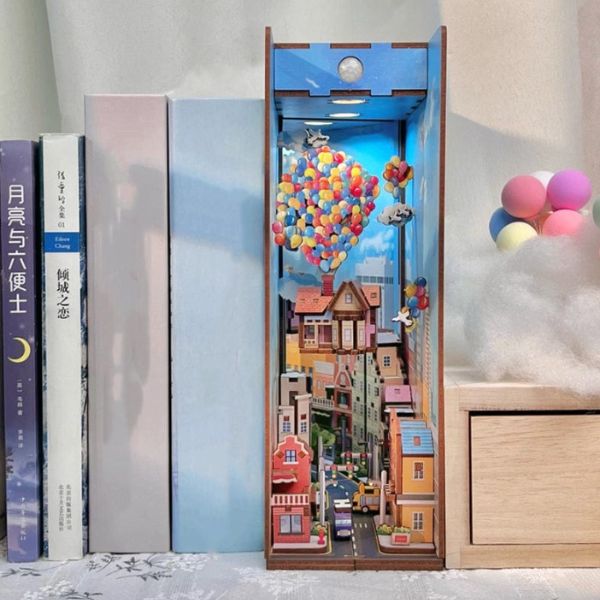 Miniatura 3D UP Casa con Globos – Kit DIY para Armar