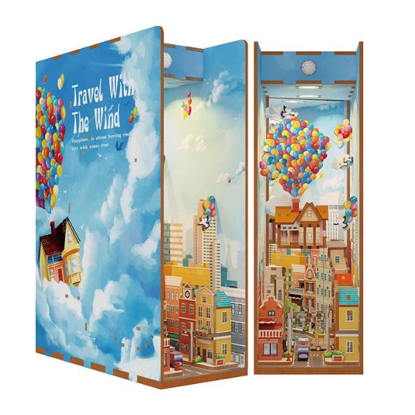 Miniatura 3D UP Casa con Globos – Kit DIY para Armar