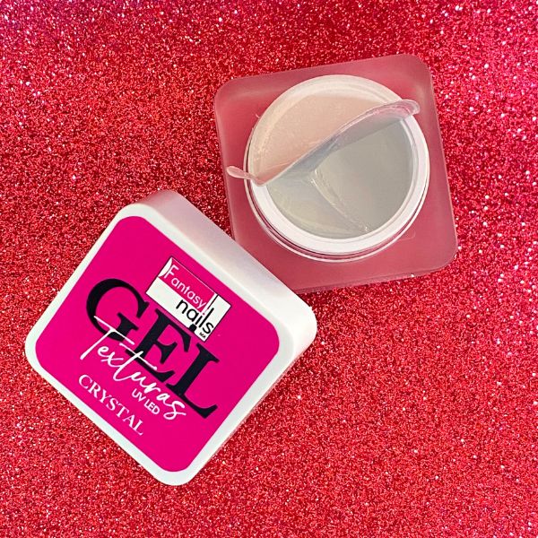 Gel de Texturas Crystal UV/LED Fantasy Nails para Nail Art